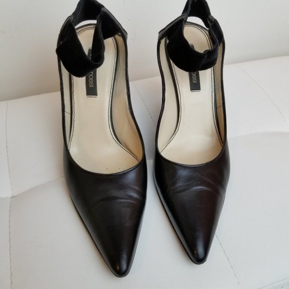 Sergio Rossi velvet ankle strap heels 36.5 - Picture 6 of 8
